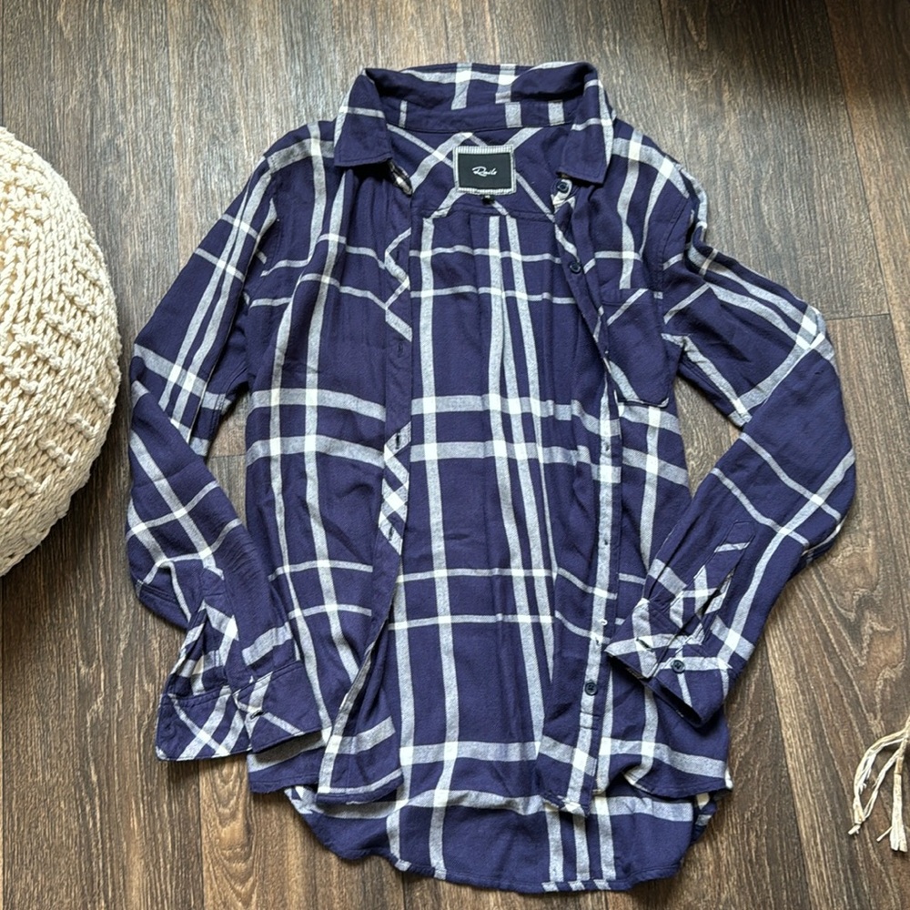 Rails Blue Button Up - image 1